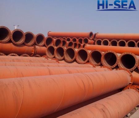 difference between pump pipe and dredge line
